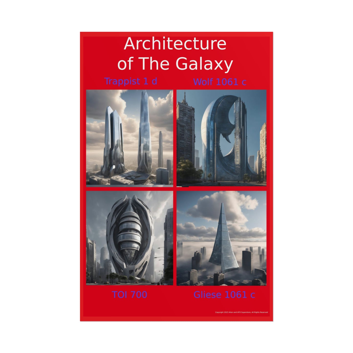 Architecture Of The Galaxy 5 - Alien Buildings