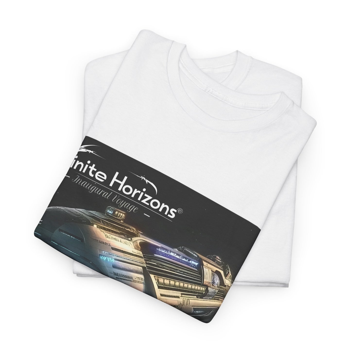 Space Cruise Tee - 'Infinite Horizons - Inaugural Voyage' Shirt