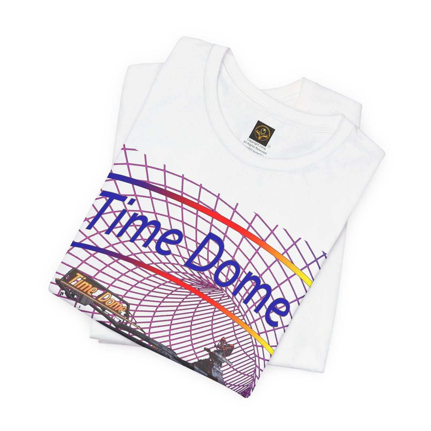 The Time Dome and Time Warp Gaming League T-shirt, The Daily Spaceship Tee.