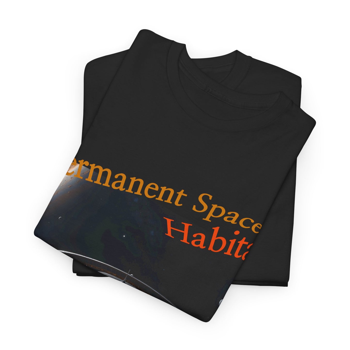 Space Habitat Tee - 'Home Among The Stars' T-shirt, Space T-shirt