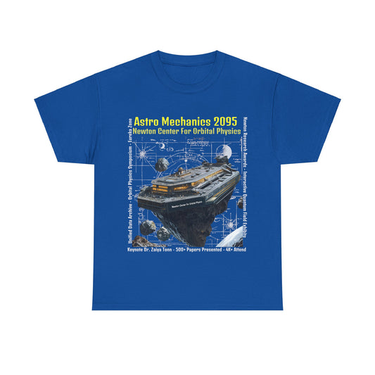 AstroMechanice 2095 Conference Unisex Tee - Newton Center For Orbital Physics, Conference T-Shirt