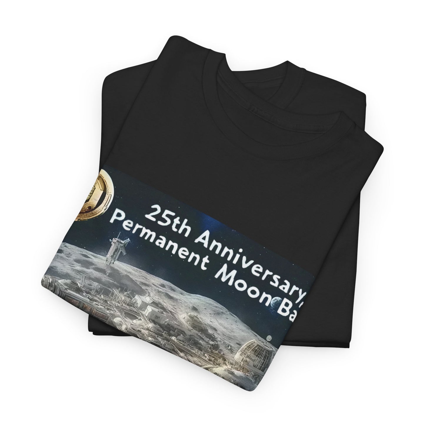 Moon Base 25th Anniversary Tee - 2065, Moon T-Shirt