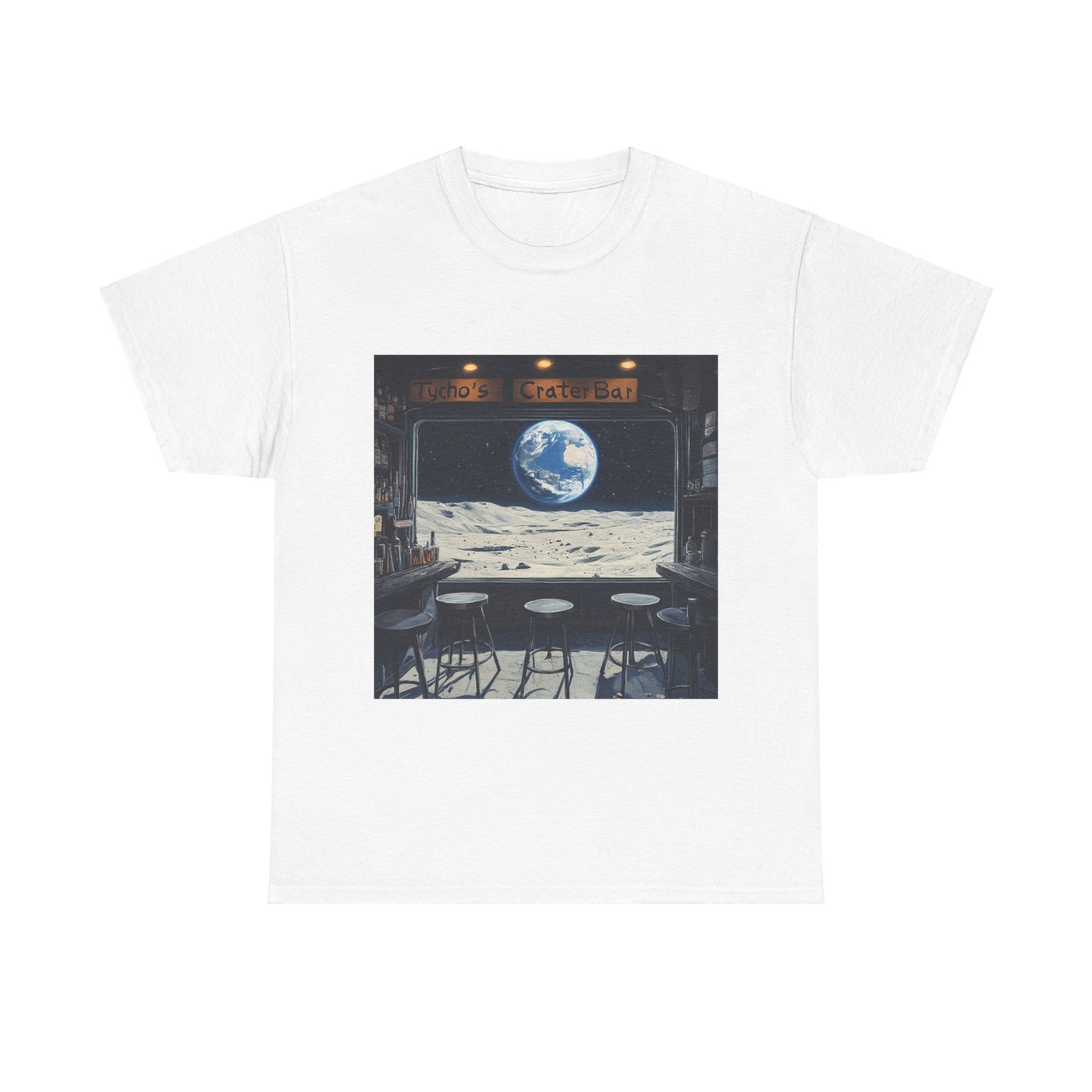 Moon Bar Tee - Tyco's Crate Bar - Fun Moon T-shirt