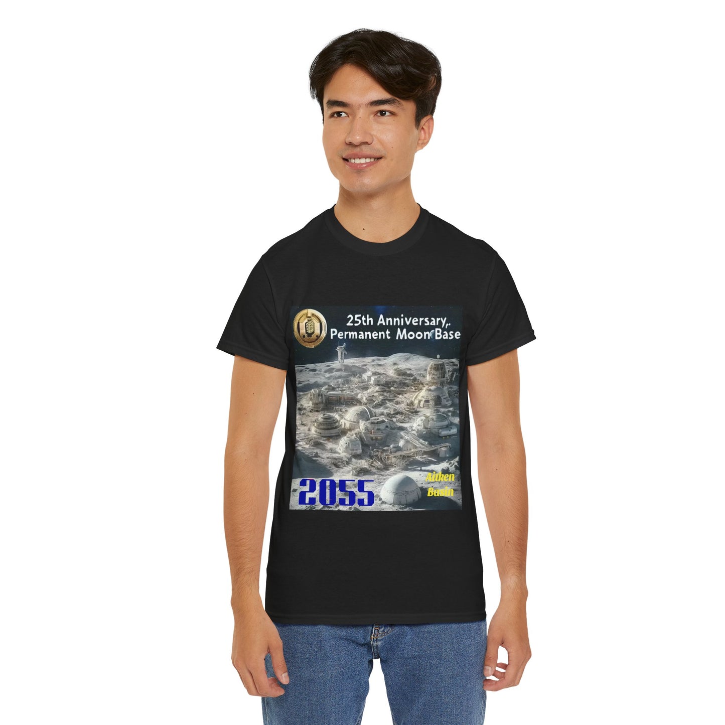 Moon Base 25th Anniversary Tee - 2065, Moon T-Shirt