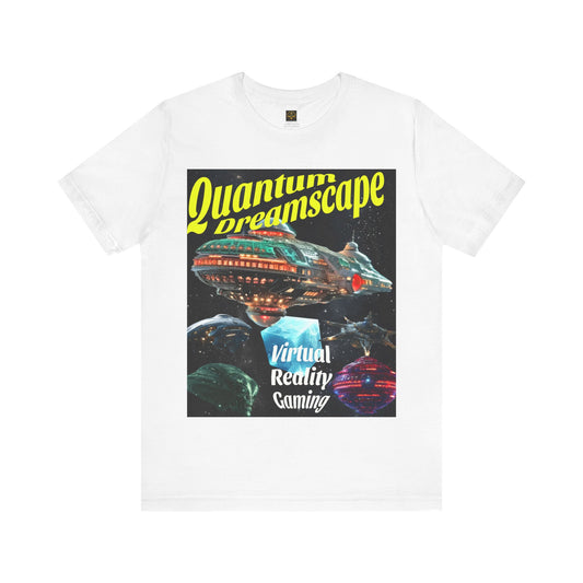 Quantum Dreamscape Spaceship Tee, Daily Spacship T-shirt