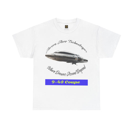 Alien Spaceship T-shirt, "9-40 Coupe", Daily Spaceship Tee