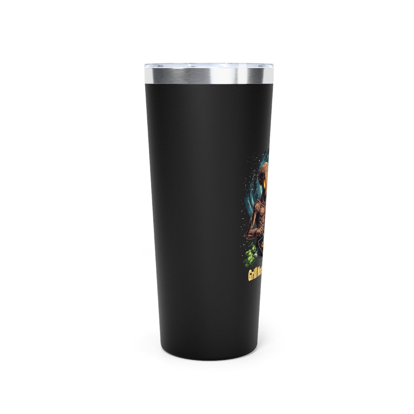 Travel Mug - Alien "Grill Master Of The Galaxy" - 22oz Copper Vacuum Insulated Tumbler