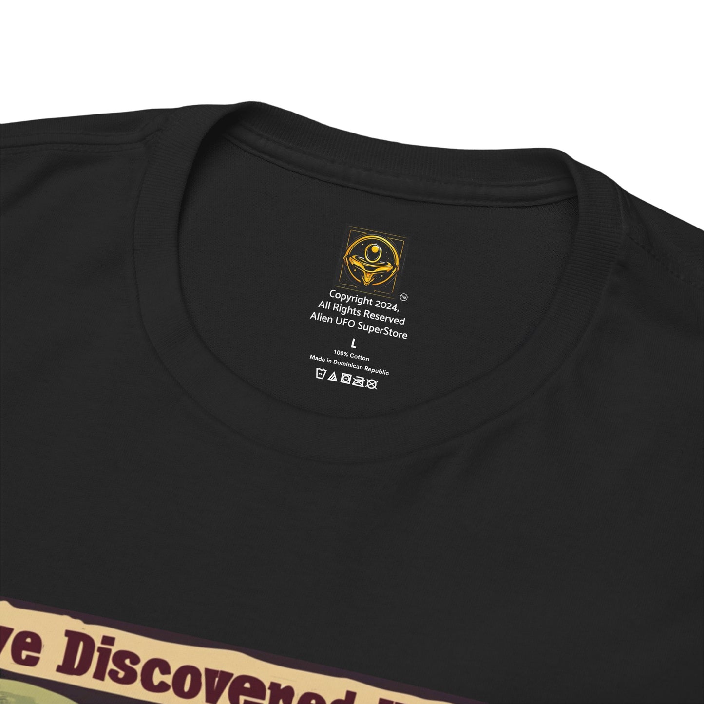 I've Discovered Wine Fun Alien T-shirt, Funny Alien Tee