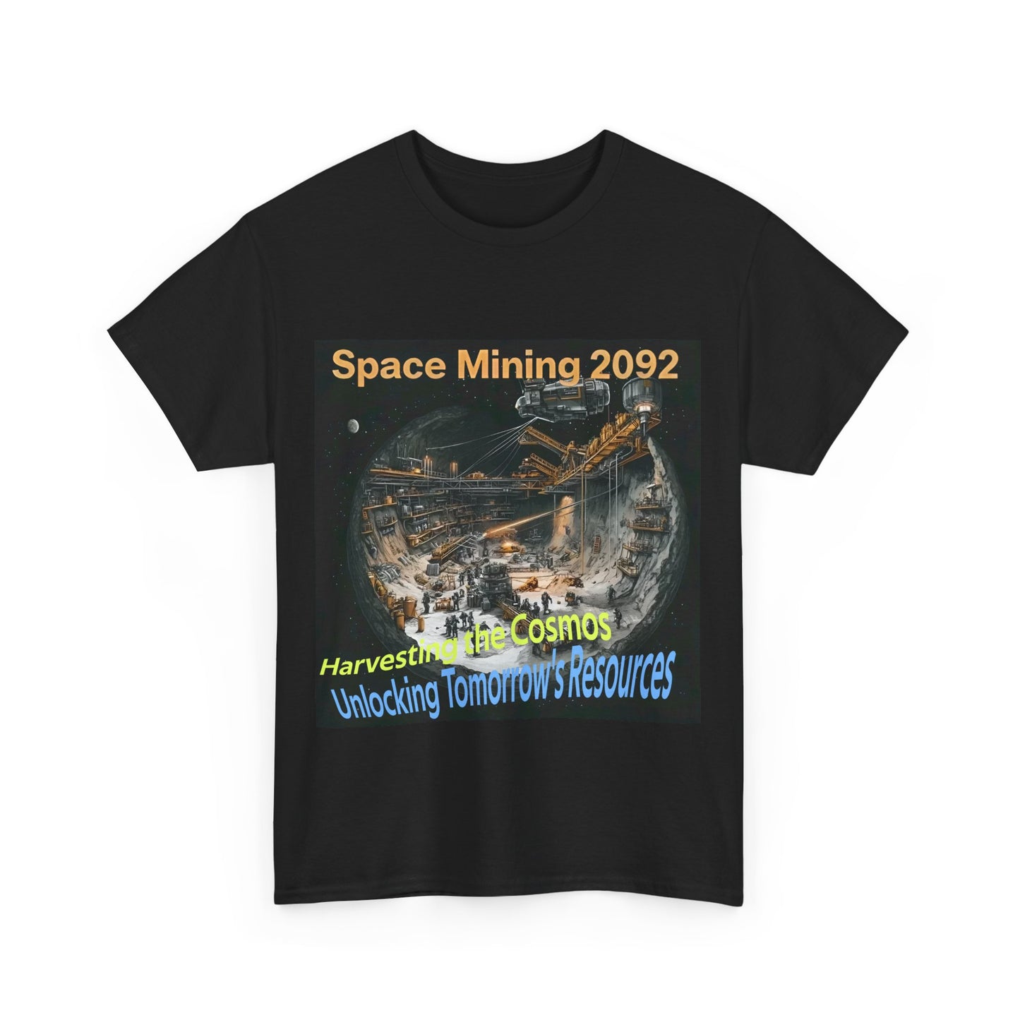 Space Mining 2092 Conference Tee, Future T-shirt