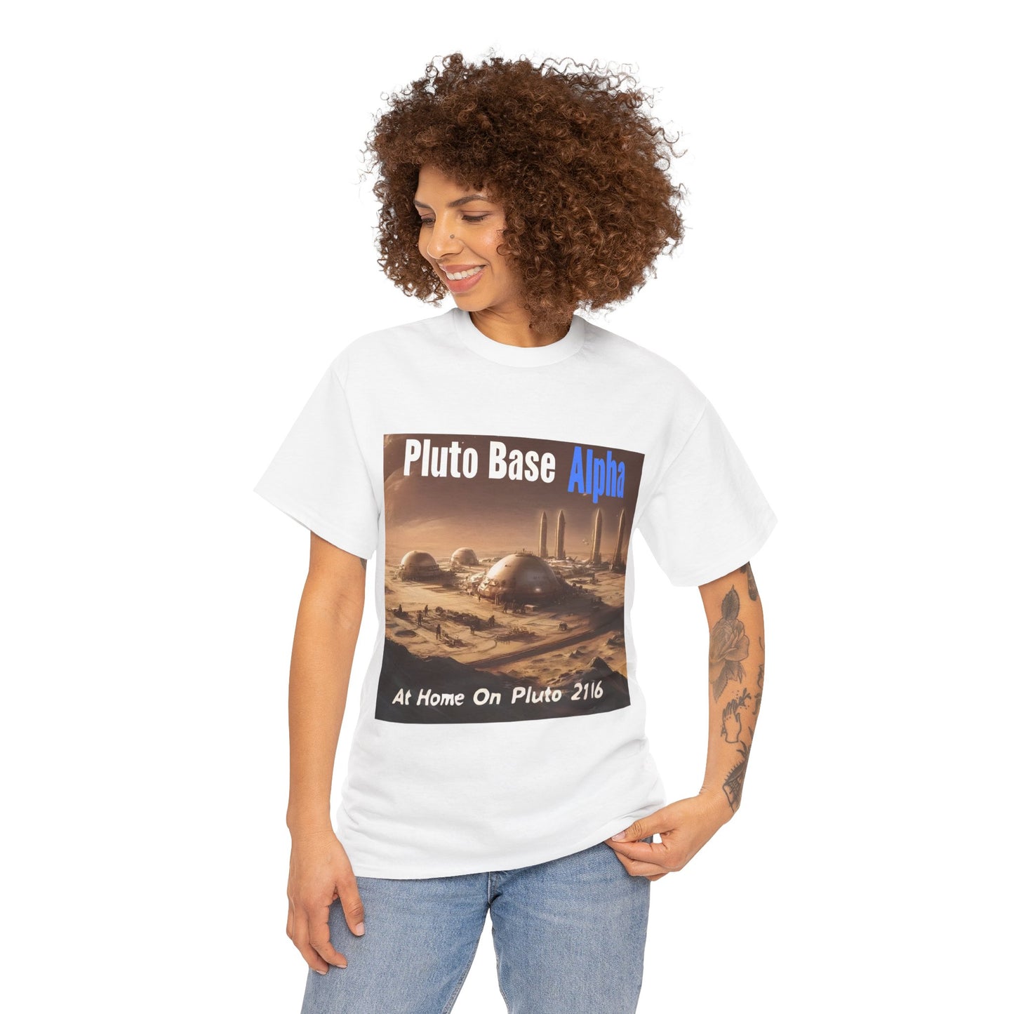 Pluto Base Alpha Tee - Home On Pluto - 2116 Shirt