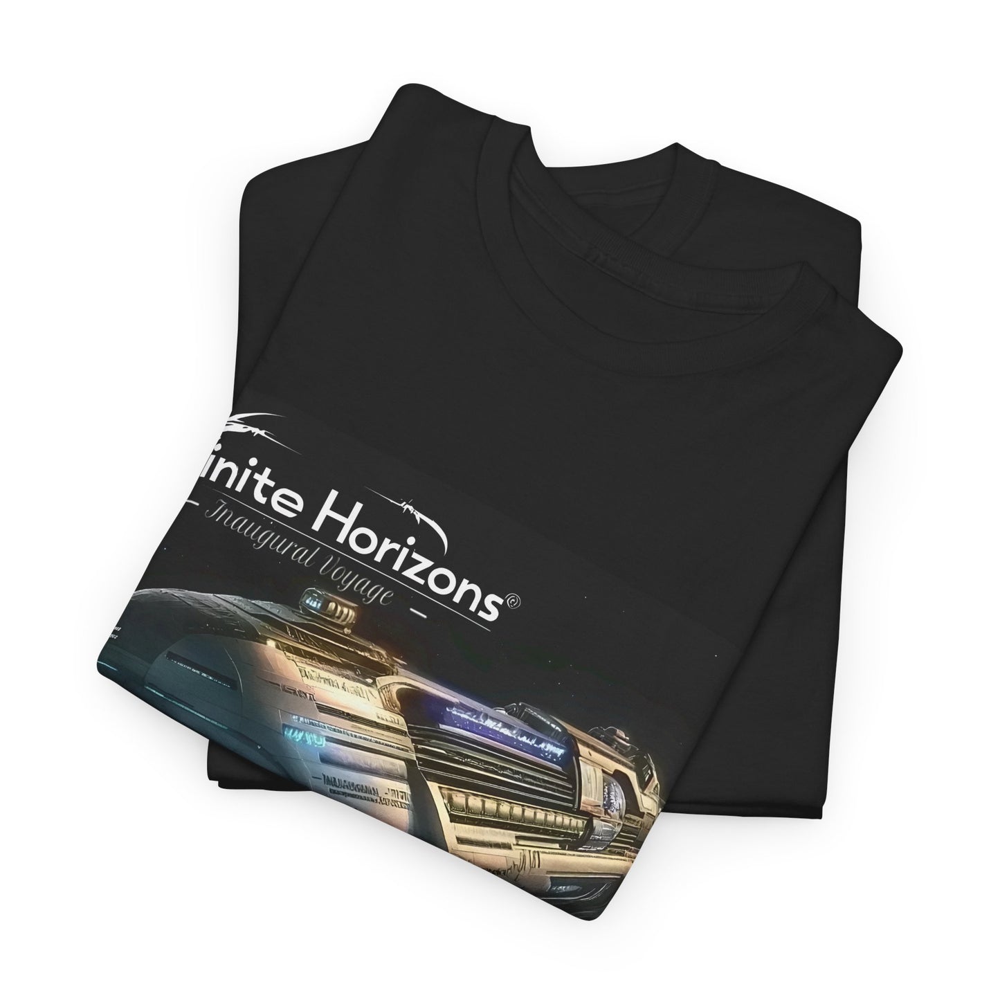 Space Cruise Tee - 'Infinite Horizons - Inaugural Voyage' Shirt