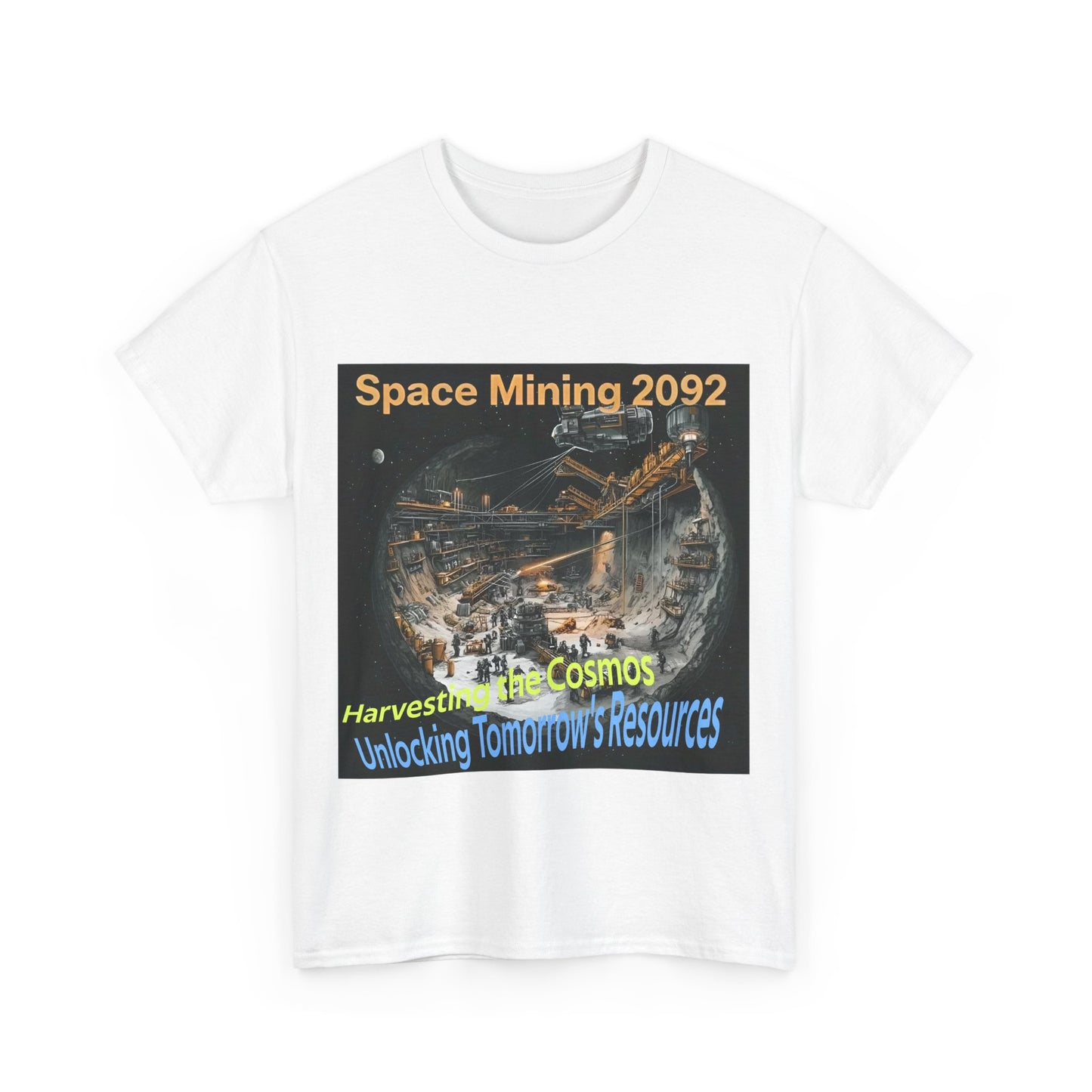 Space Mining 2092 Conference Tee, Future T-shirt