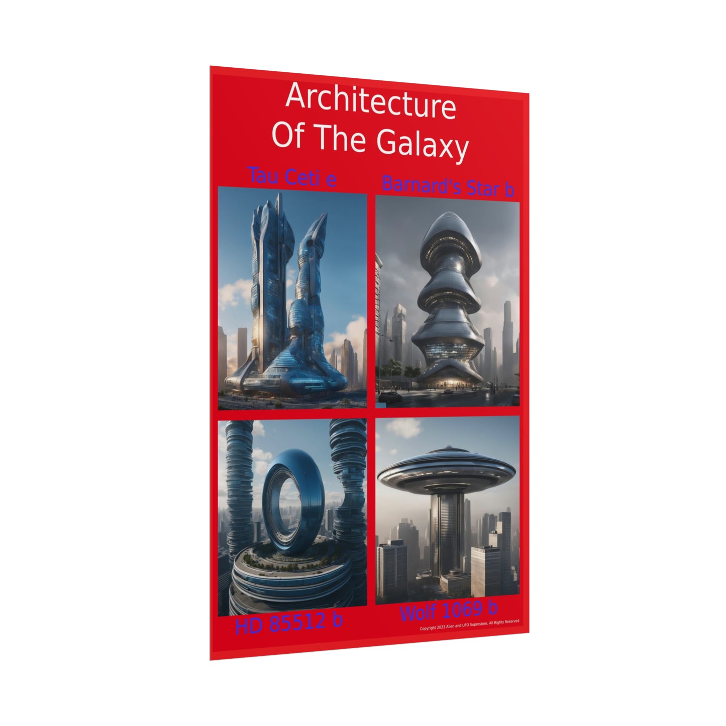 Architecture Of The Galaxy 1 - Alien Buildings