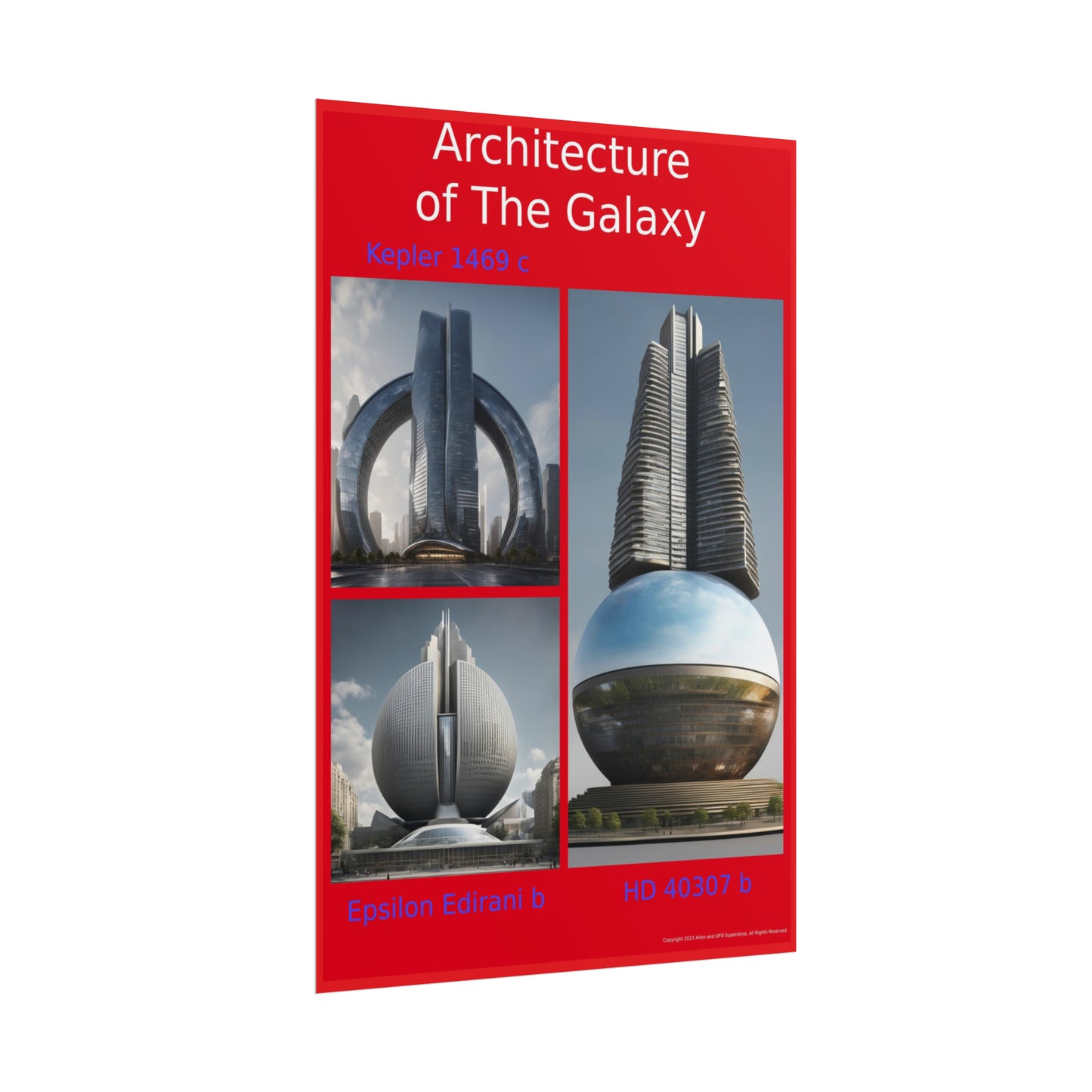 Architecture Of The Galaxy 3 - Alien Buildings