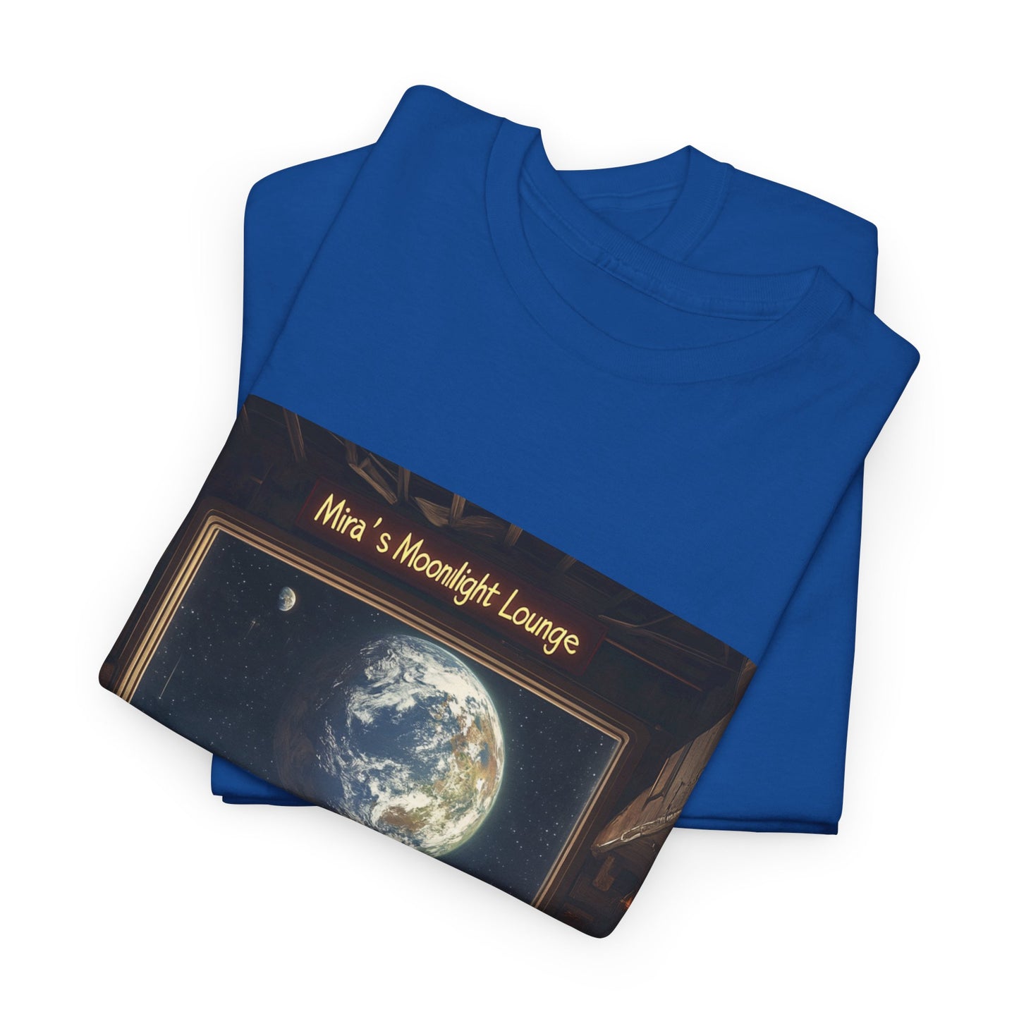 Mira's Moonlight Lounge Tee - Fun Moon T-shirt