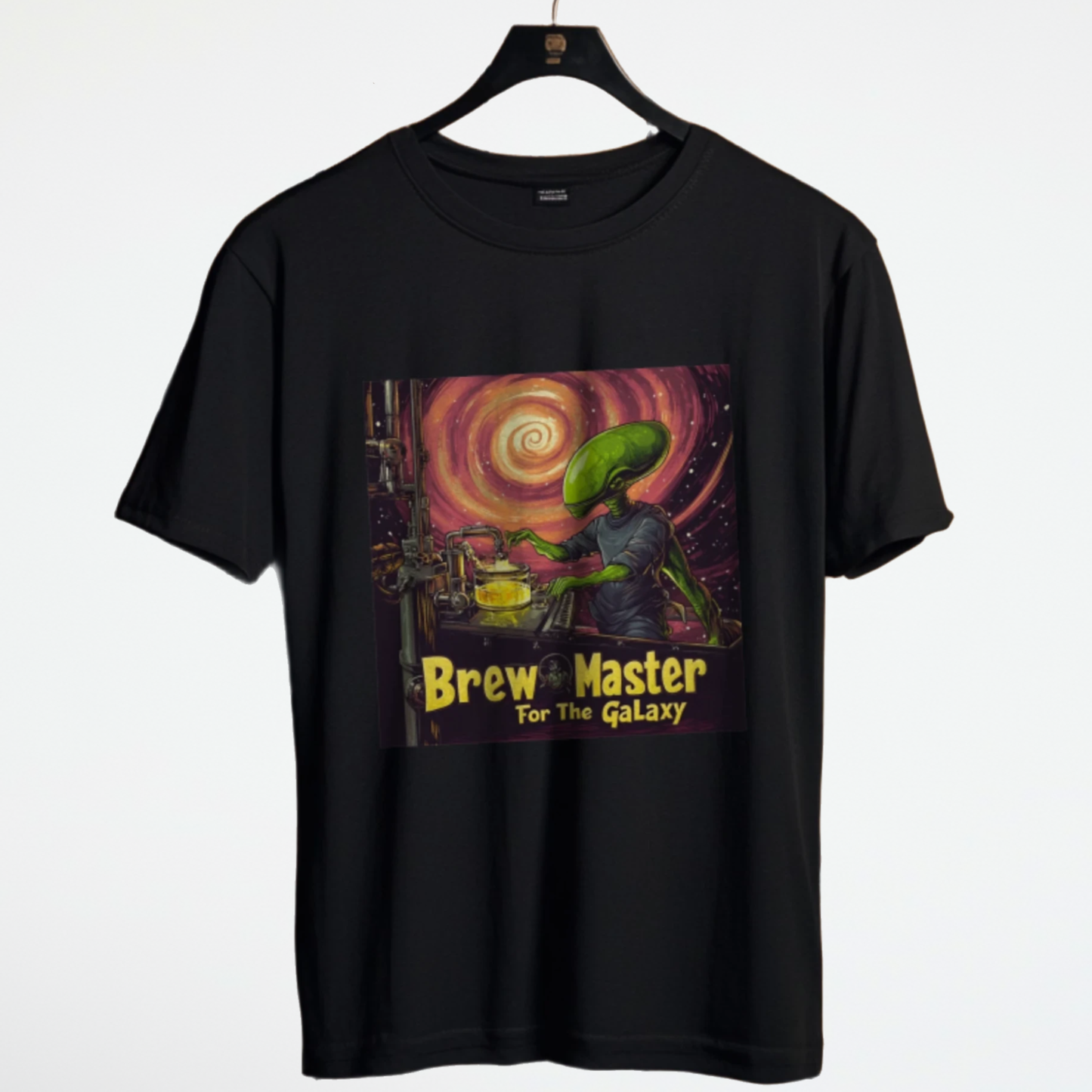 BrewMaster Of The Galaxy T-Shirt, Alien T-Shirt, Brewing T-Shirt Gift