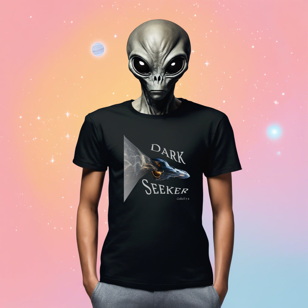 Dark Seeker Alien T-Shirt, Daily Spaceship Shirt