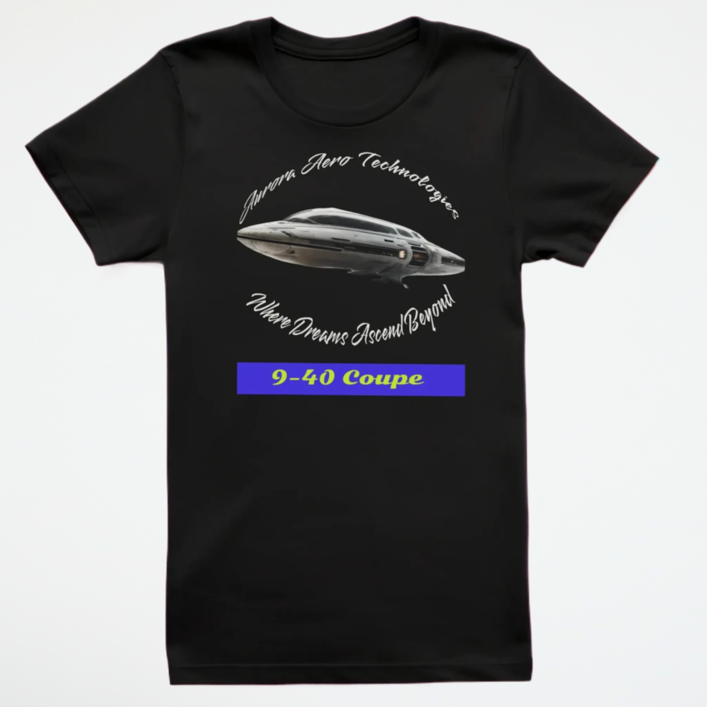 9-40 Coupe, Alien Sports Spaceship T-Shirt, Alien Shirt, The Daily Spaceship