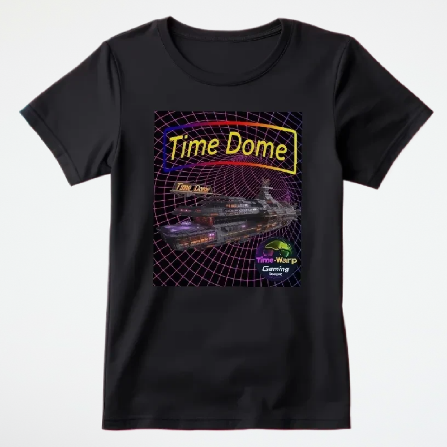 Time Dome Alien Spaceship T-Shirt