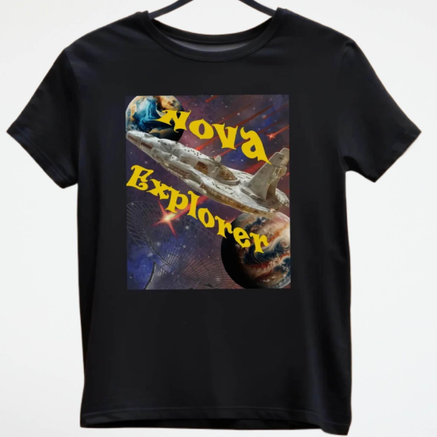 Nova Explorer T-Shirt, Alien T-Shirt, Daily Spaceship T-Shirt