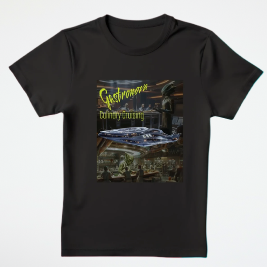 Gastrnova T-Shirt, Alien Tee, Daily Spaceship T-Shirt