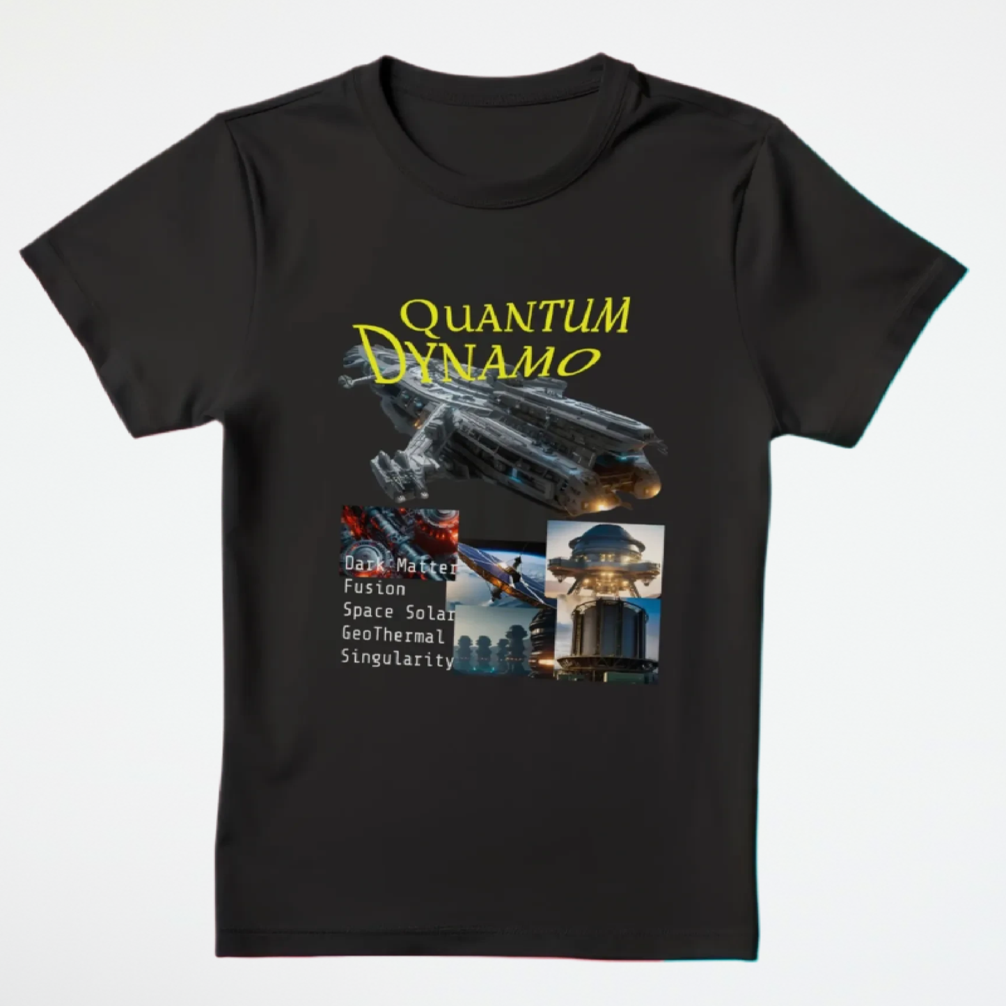 Quantum Dynamo, Alien T-shirt Daily Spaceship