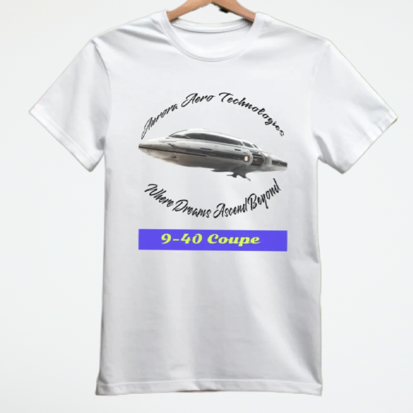 9-40 Coupe, Alien Sports Spaceship T-Shirt, Alien Shirt, The Daily Spaceship