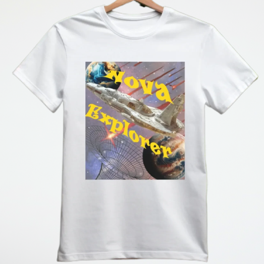 Nova Explorer T-Shirt, Alien T-Shirt, Daily Spaceship T-Shirt