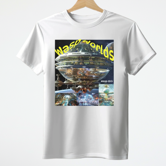 Wasp Worlds, Alien Amusement Park T-Shirt, Daily Spaceship