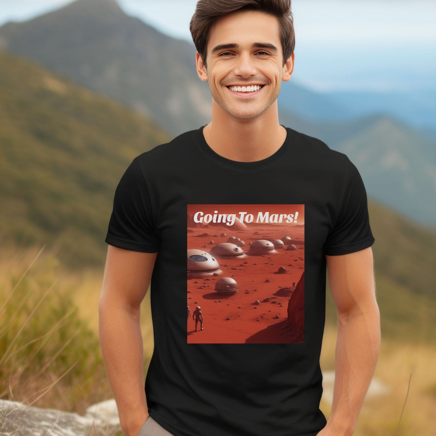 Space T-Shirt "Going to mars!" Mars T-Shirt