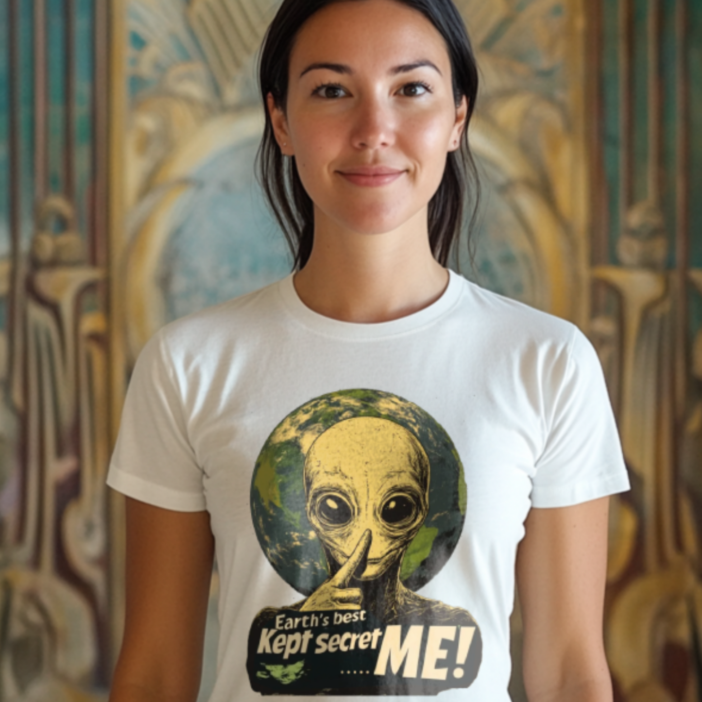 Earth's Best Kept Secret, ME! Alien T-Shirt, Fun Alien Tee