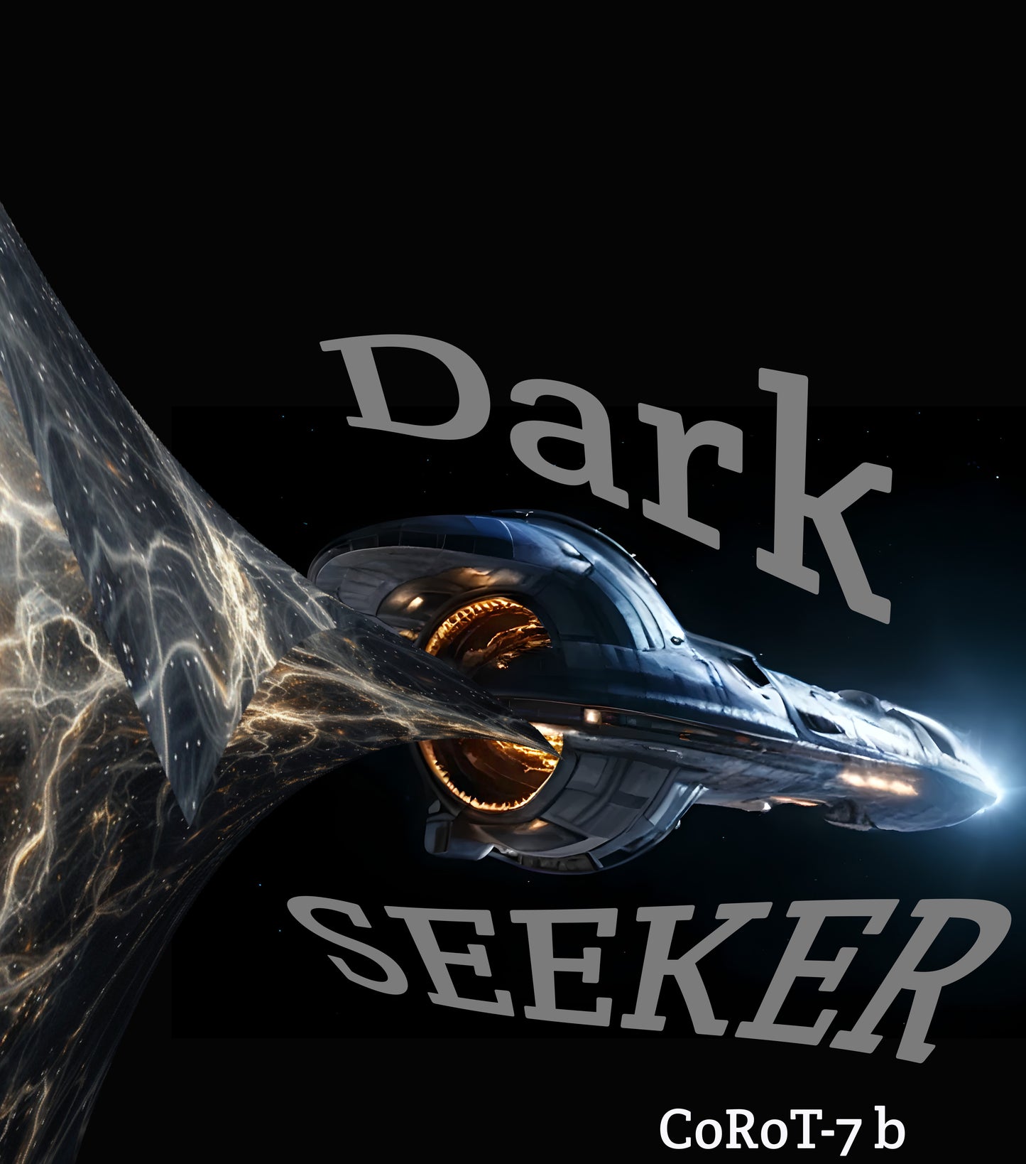 Dark Seeker Alien T-Shirt, Daily Spaceship Shirt