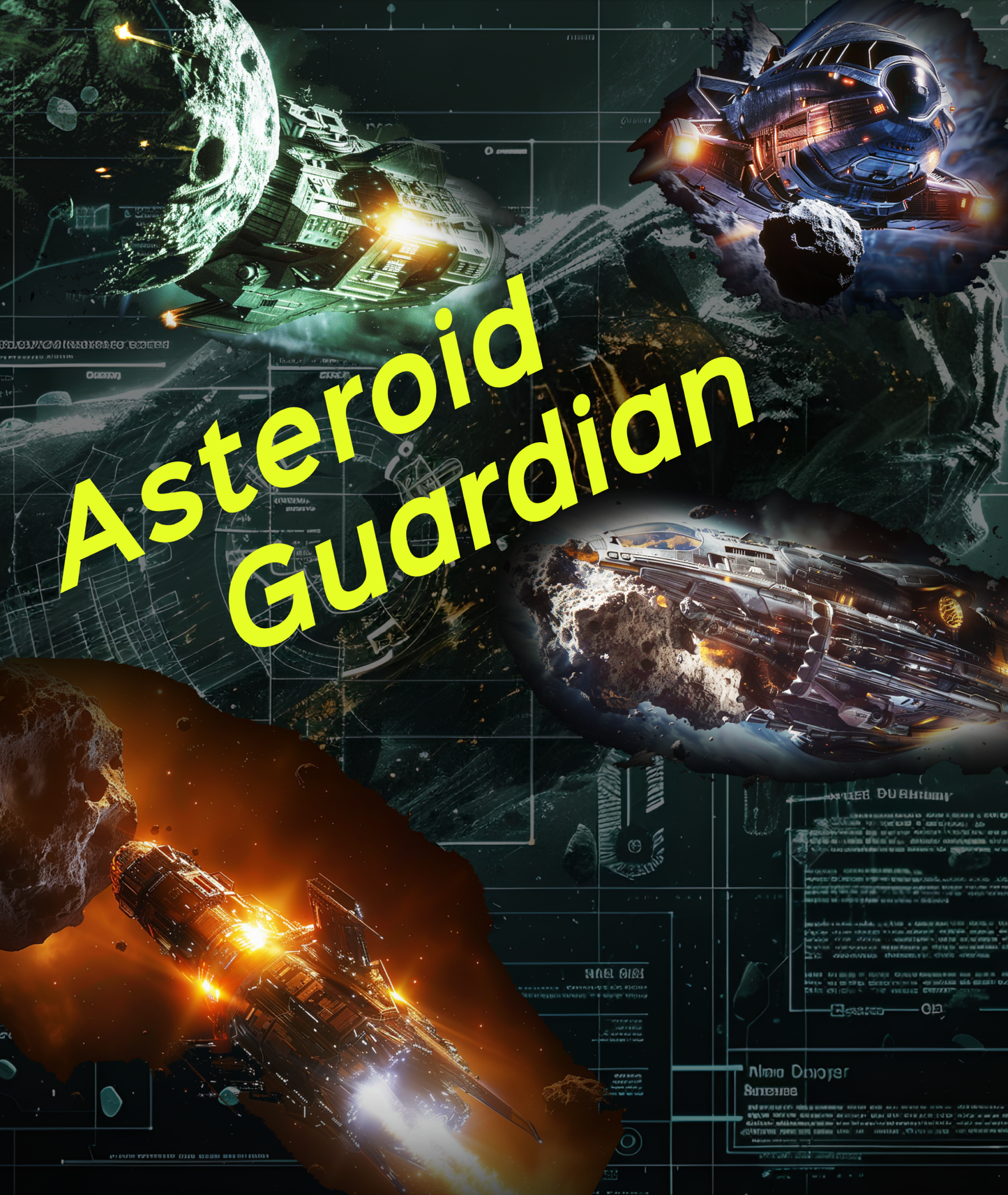 Asteroid Guardian T-Shirt, Daily Spaceship T-Shirt, Alien Tee