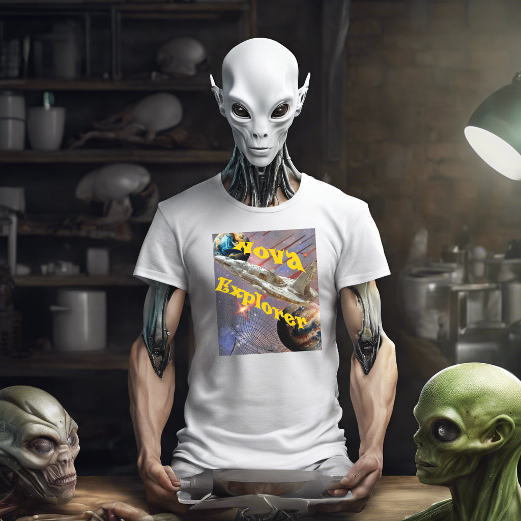 Nova Explorer T-Shirt, Alien T-Shirt, Daily Spaceship T-Shirt