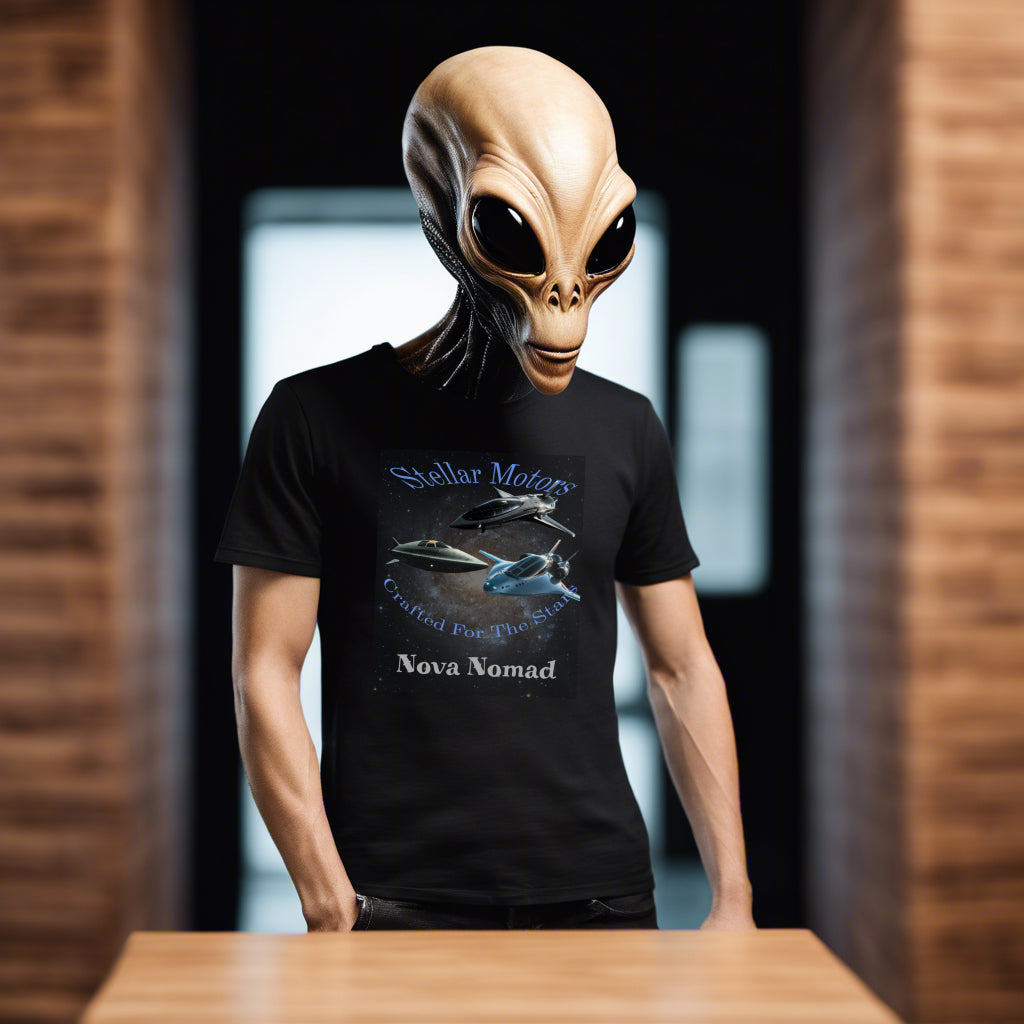 Nova Nomad, Alien T-Shirt, Daily Spaceship