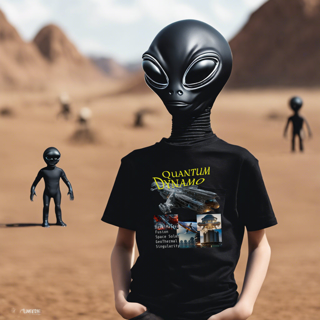 Quantum Dynamo, Alien T-shirt Daily Spaceship