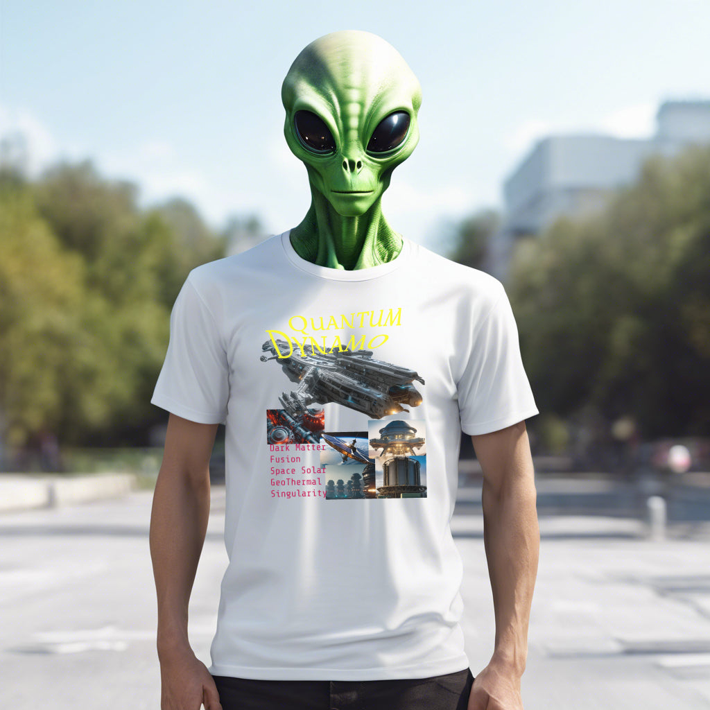 Quantum Dynamo, Alien T-shirt Daily Spaceship