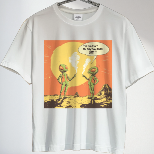 "The Sun Isn't The Only Thing That Is Lit", Alien Tee