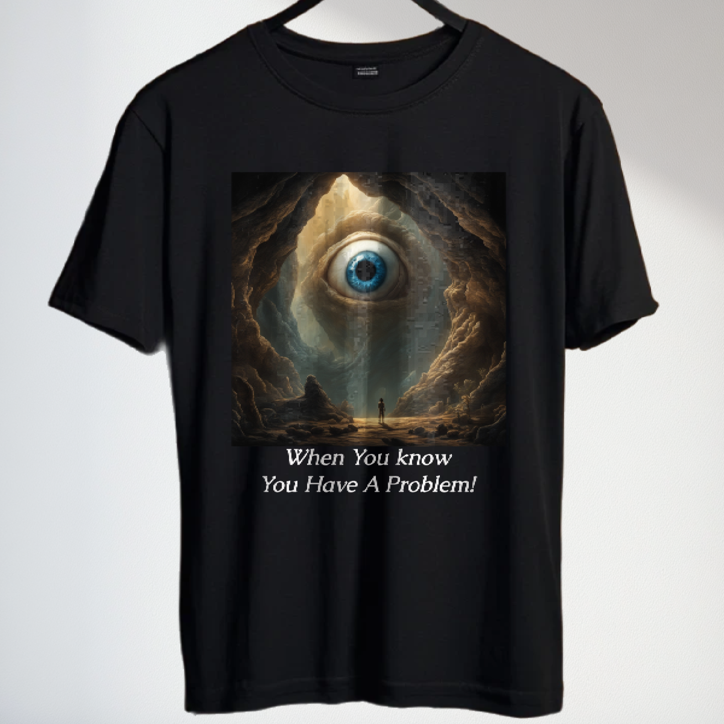 Alien T-Shirt Mens Gift Funny Alien Tee "When You Know You Have a Problem!"