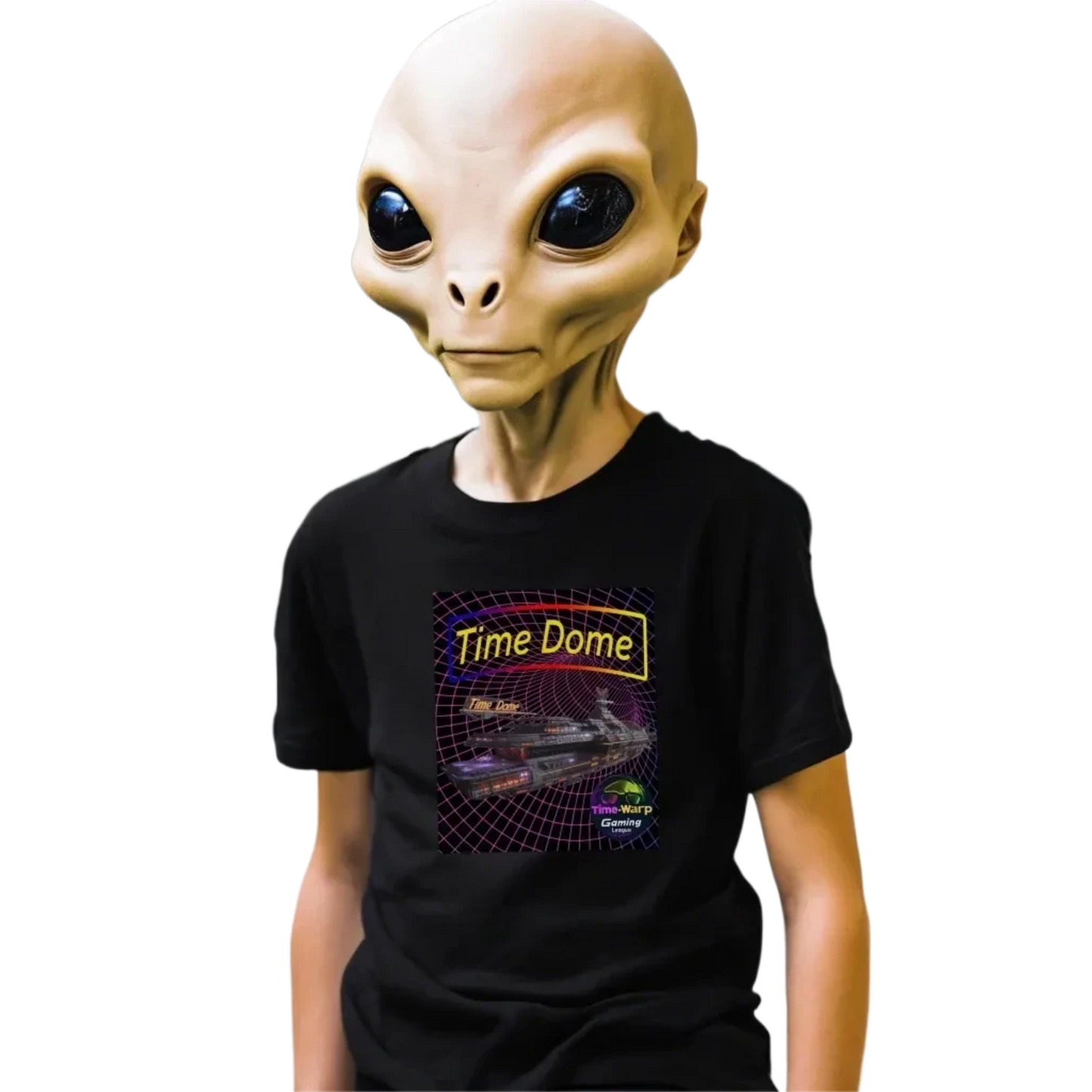 Time Dome Alien Spaceship T-Shirt