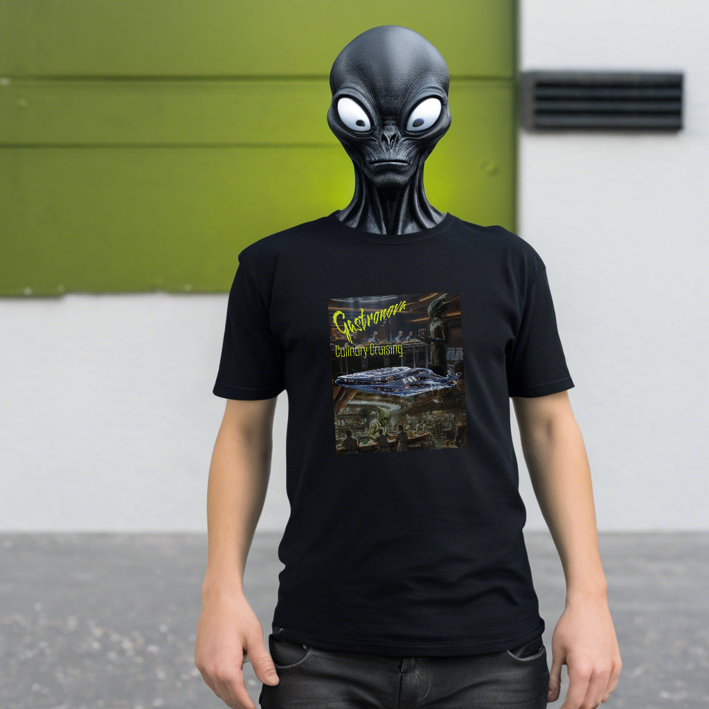 Gastrnova T-Shirt, Alien Tee, Daily Spaceship T-Shirt