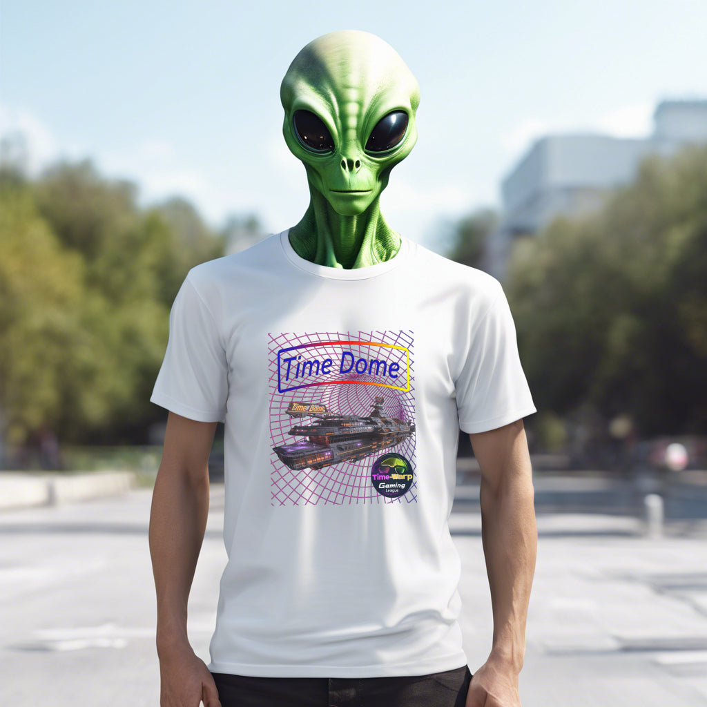 Time Dome Alien Spaceship T-Shirt