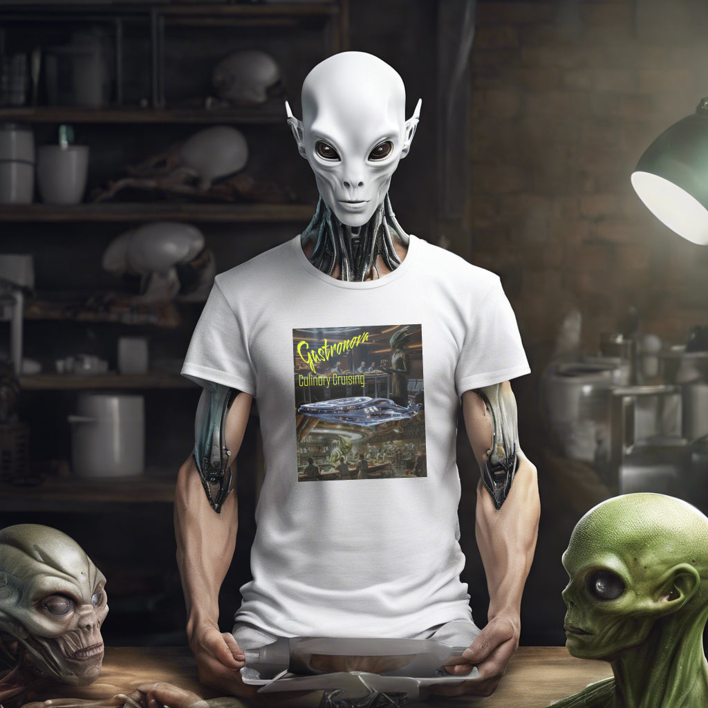 Gastrnova T-Shirt, Alien Tee, Daily Spaceship T-Shirt