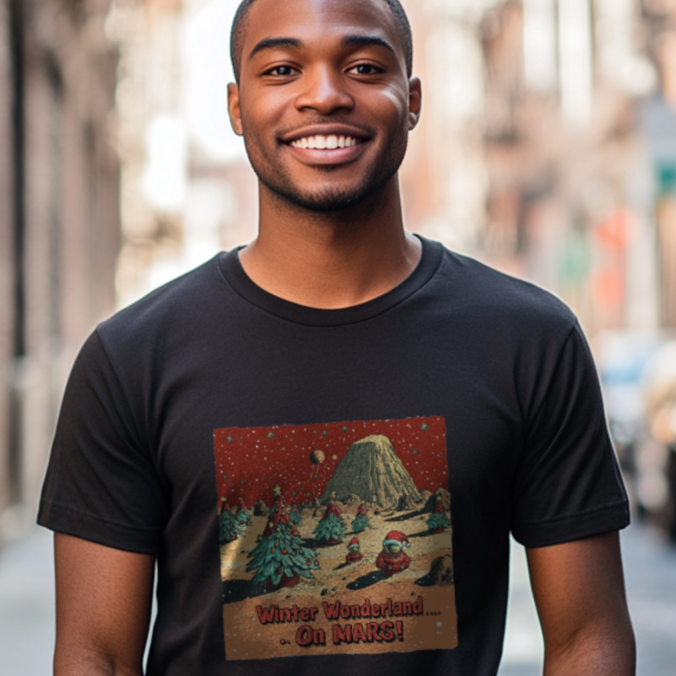 Winter Wonderland ... On MARS! T-Shirt, Mars Tee