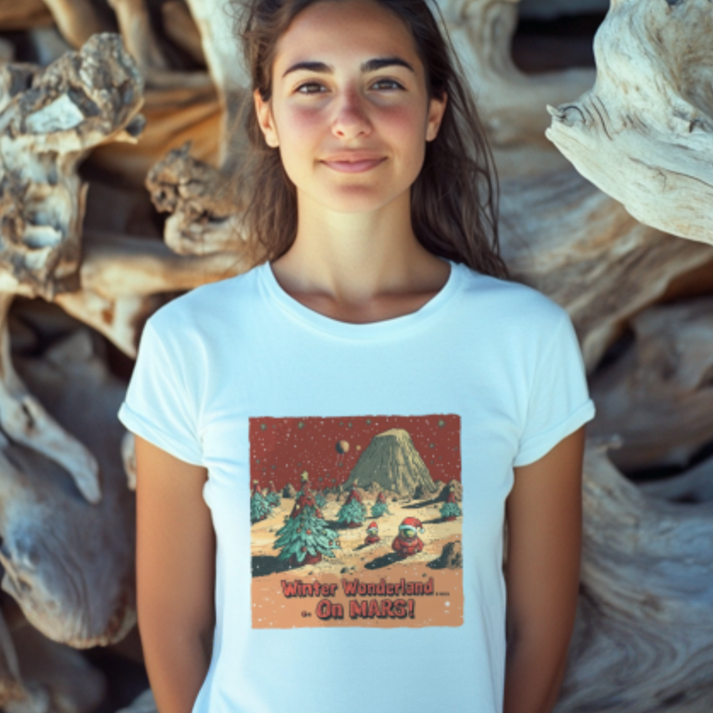 Winter Wonderland ... On MARS! T-Shirt, Mars Tee